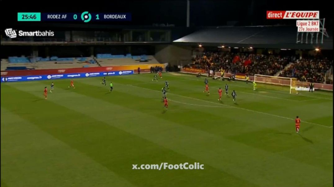 ⁣Goal: Corredor | Rodez AF - Bordeaux