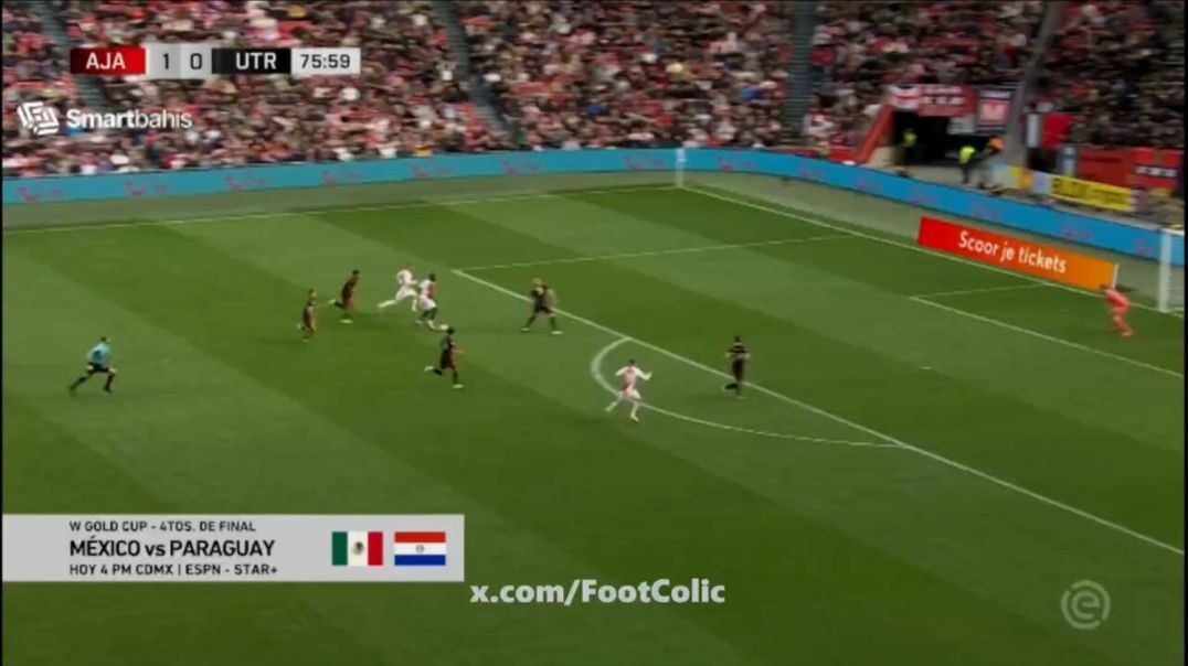 Ajax 2-0 Utrecht | With the goal scored by Kenneth Taylor, Ajax enters the last part more easily!