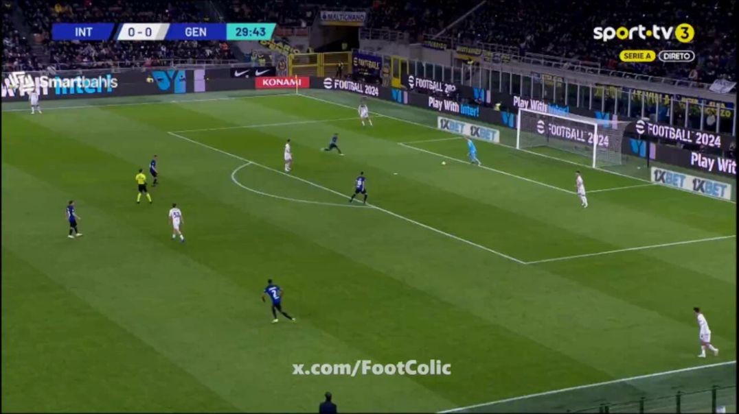 Goal: Kristjan Asllani | Inter 1-0 Genoa