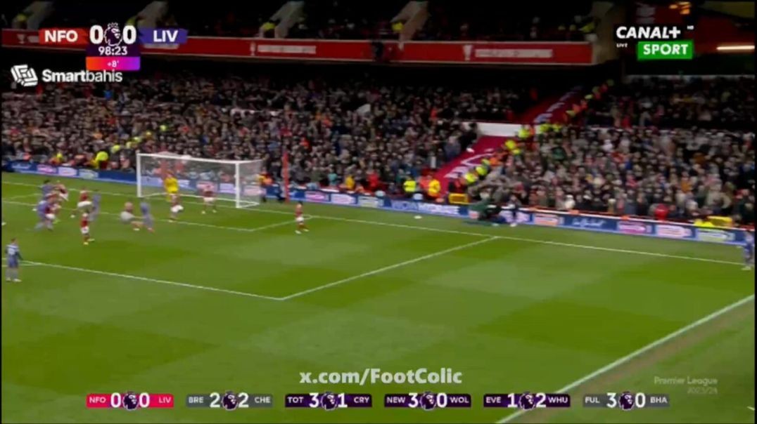 Goal: Darwin Nunez | Nottingham Forest 0-1 Liverpool