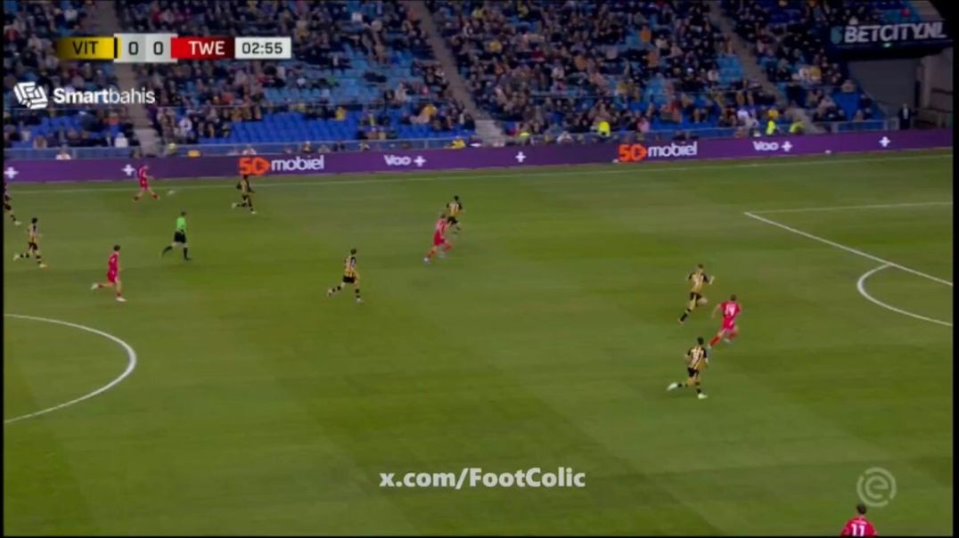 Goal: Ricky van Wolfswinkel | Vitesse 0-1 Twente