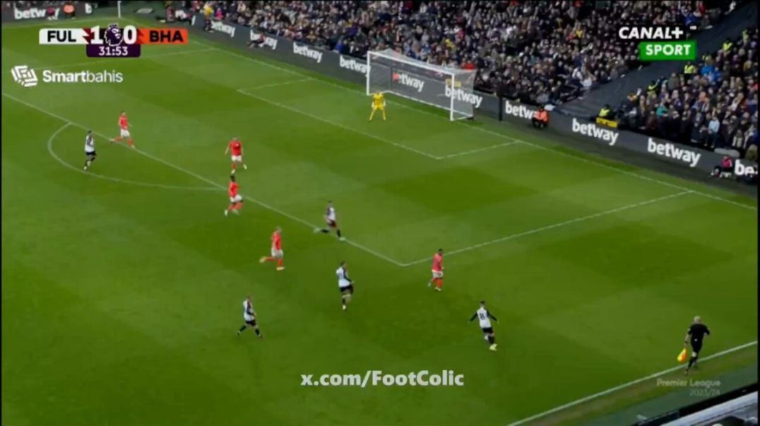 Goal: Rodrigo Muniz | Fulham 2-0 Brighton