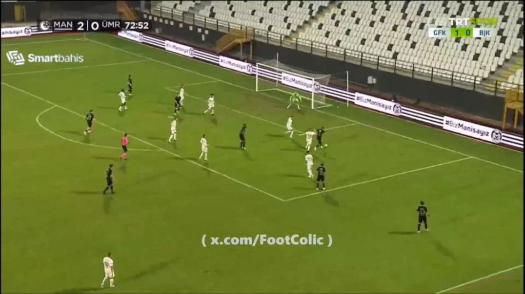 Goal Ivan Saponjić | Manisa FK 2-1 Ümraniyespor