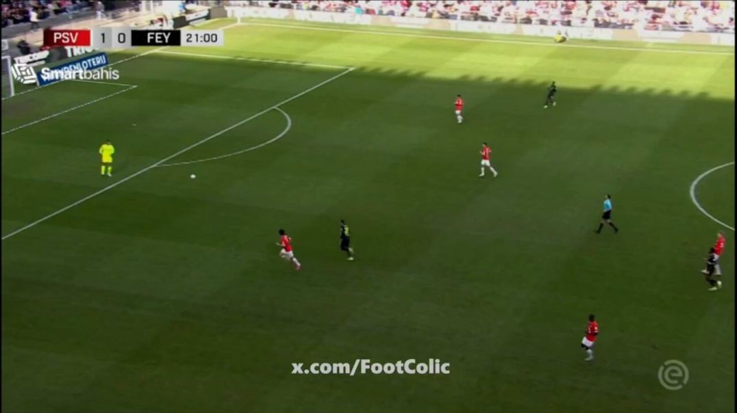 Goal Yankuba Minteh | PSV 1-1 Feyenoord
