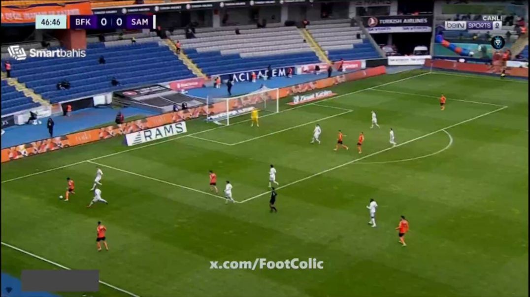 Goal: Aleksic | Başakşehir FK 1-0 Samsunspor