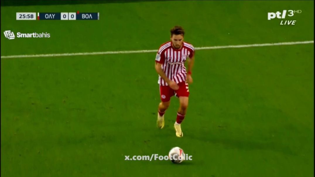 Goal: Ayoub El Kaabi | Olympiacos 1-0 Volos