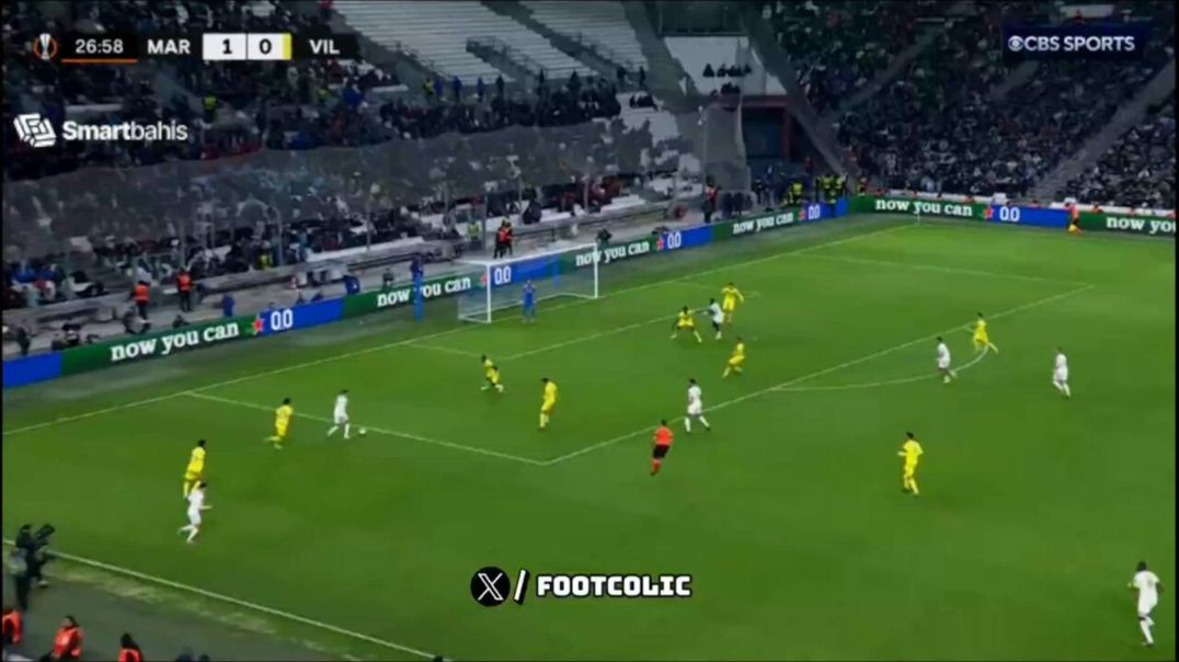 ⁣Goal Yerson Mosquera (OG) | Marseille 2-0 Villarreal