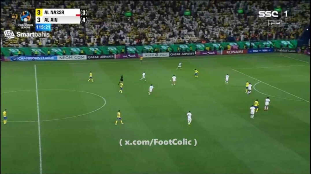 ⁣Al Nassr won a penalty with Cristiano Ronaldo