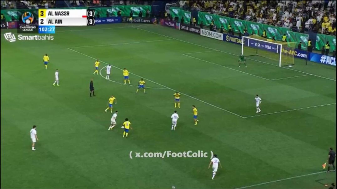 ⁣Goal: Sultan Al Shamsi | Al-Nassr 3-3 Al-Ain