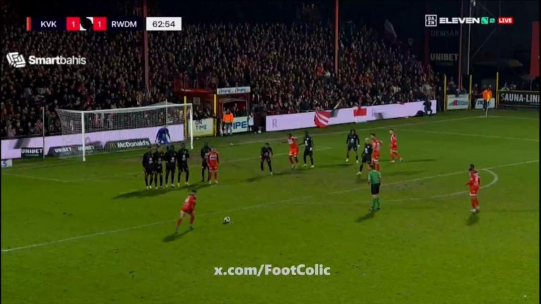 Goal: Abdelkader Kahri | KV Kortrijk 2-1 RWD Molenbeek