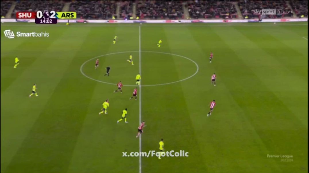 Goal: Martinelli | Sheffield United 0-3 Arsenal