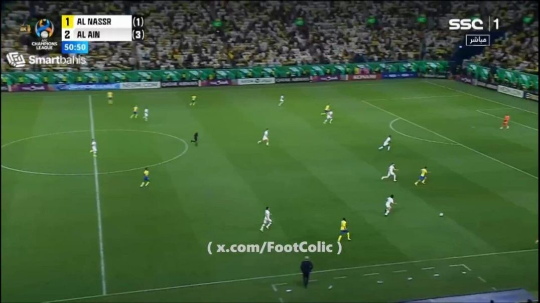 ⁣Goal Khaled  Issa | Al-Nassr 2-2 Al-Ain
