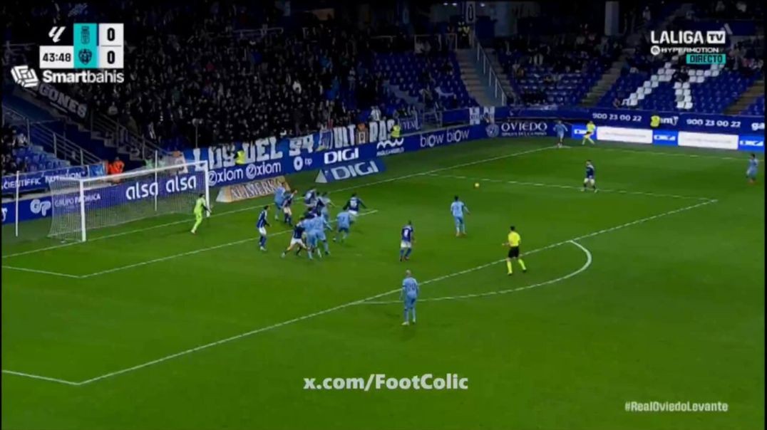 ⁣Goal: Adrian de la Fuente | Real Oviedo 0-1 Levante UD