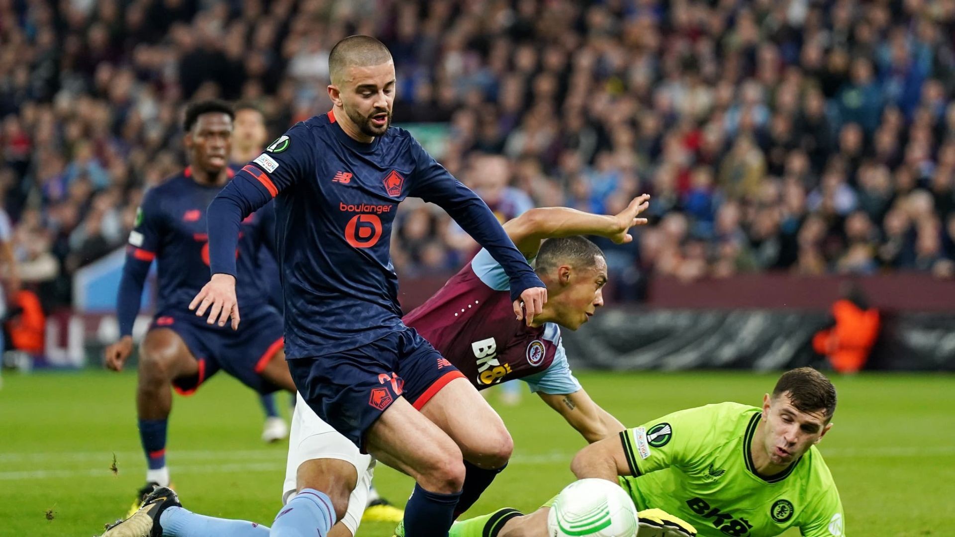 ⁣Watch Aston Villa vs Lille full match replay and highlights