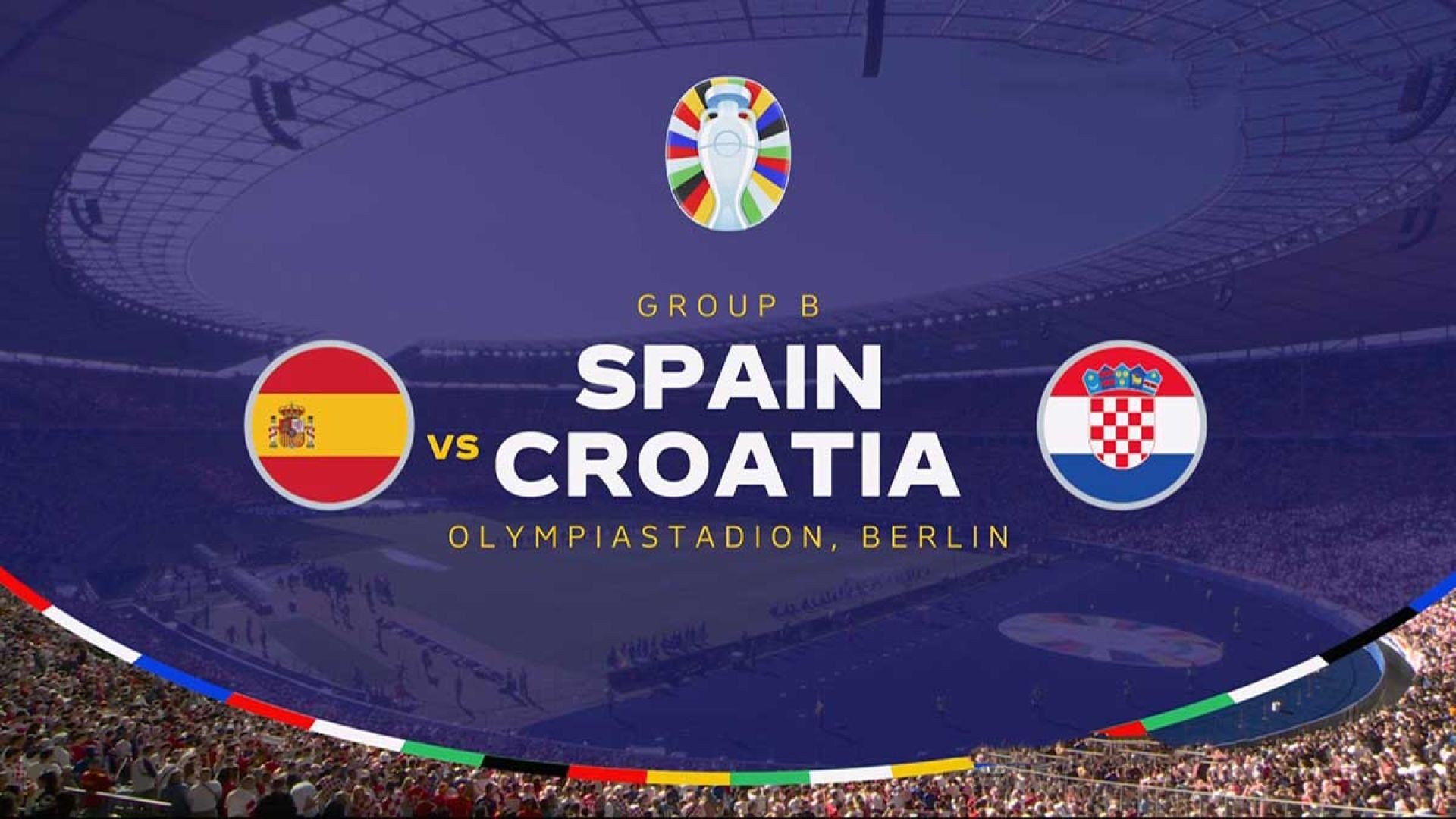 ⁣Spain vs Croatia - (1st Half)