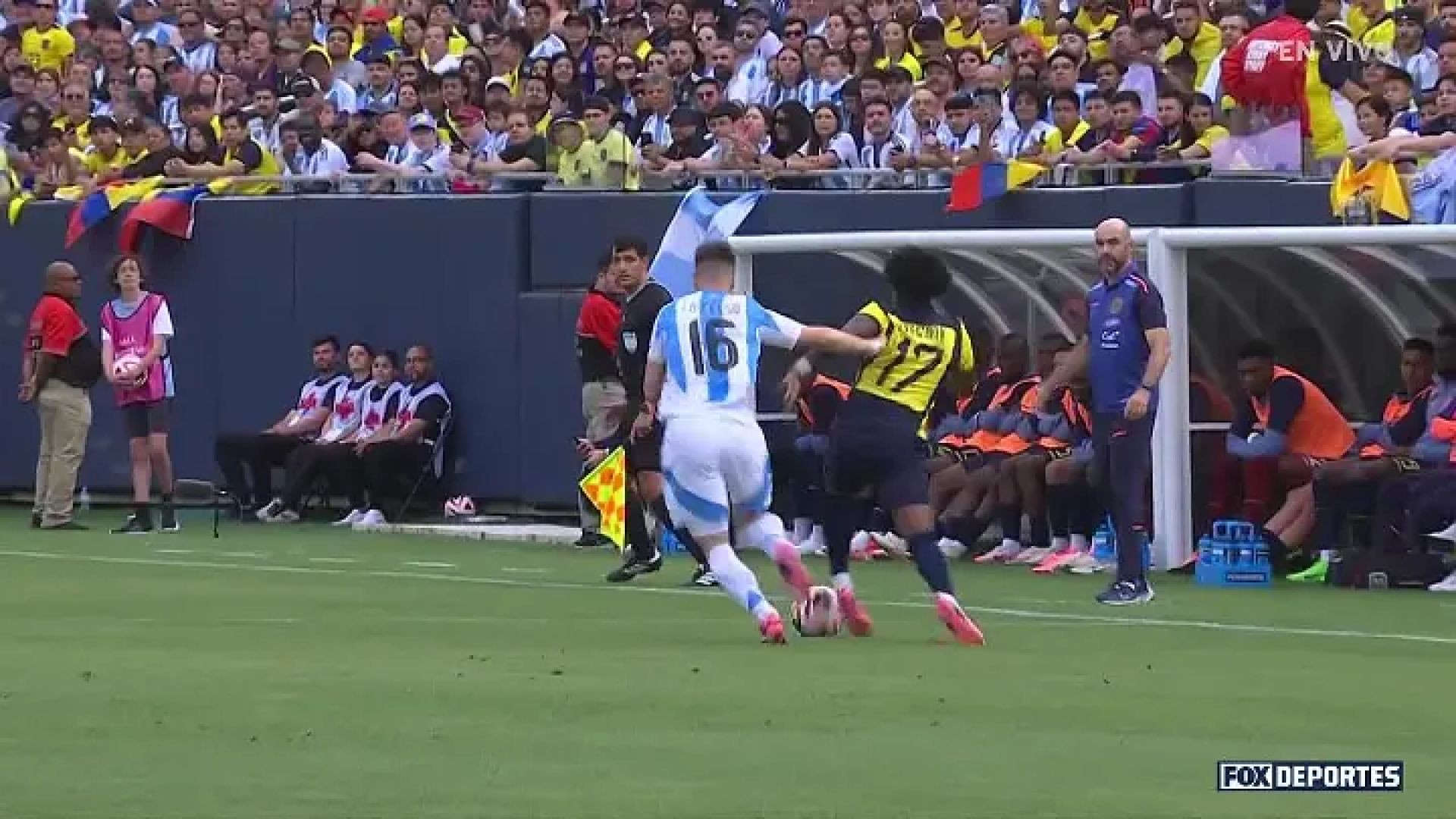 Argentina vs Ecuador - (1st Half)
