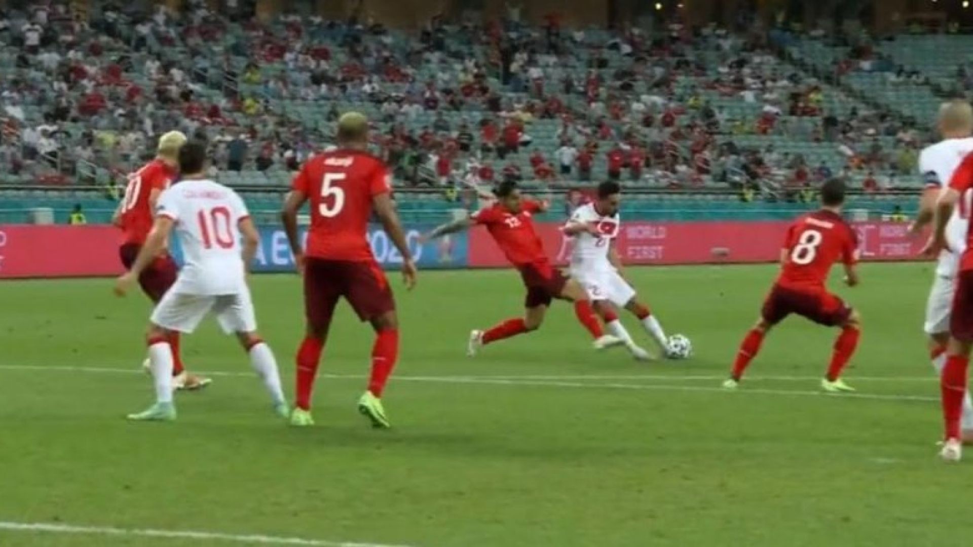 ⁣İrfan Can Kahveci Stunning Corner Goal