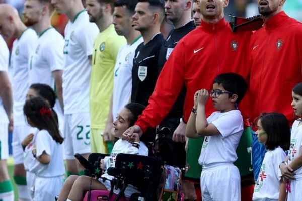 Global Praise for Ronaldo's Touching Gesture with a Child with Special Needs