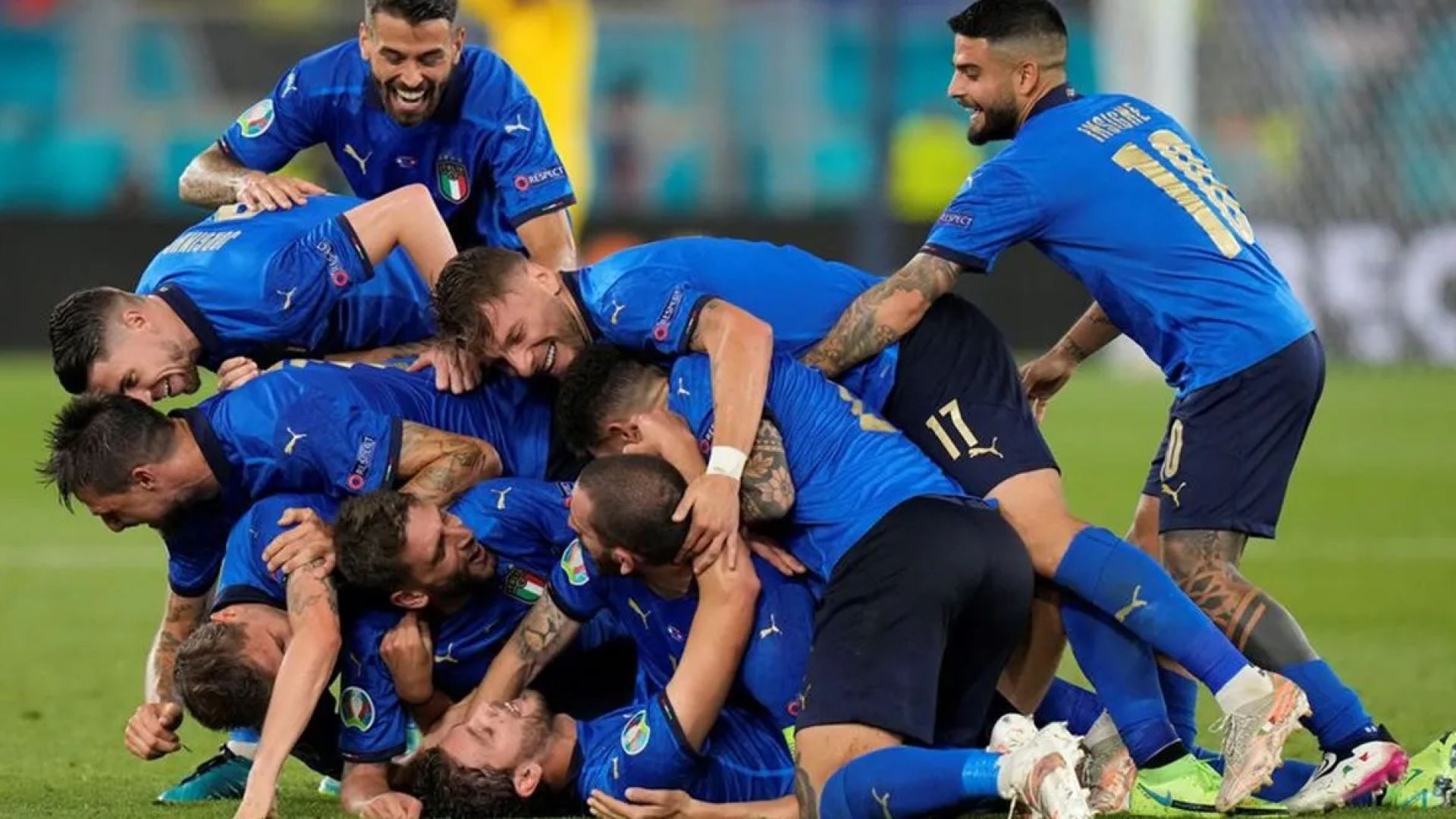 ⁣Locatelli Celebrates Italy Win Over Switzerland